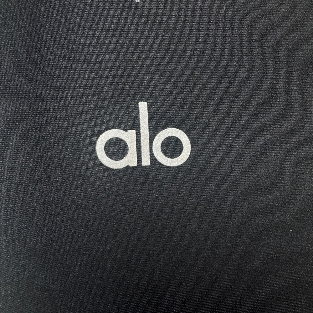 Alo Yoga Airlift High Waist Cutaway Legging Black Women's M Cutout Front - Picture 12 of 16